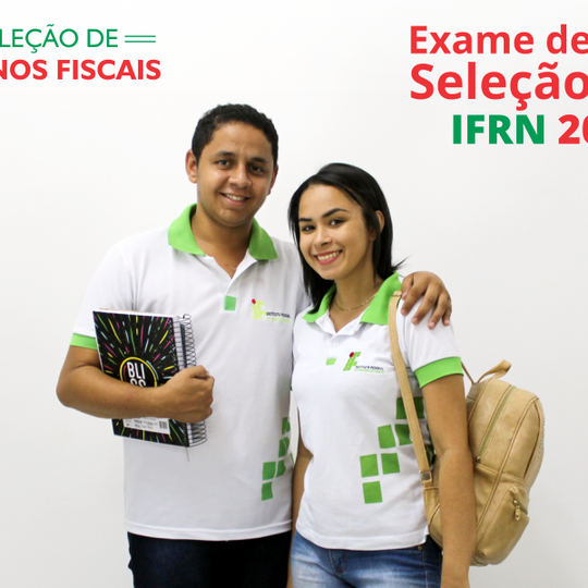 #51540 Abertas inscrições para alunos fiscais no Exame de Seleção 2020