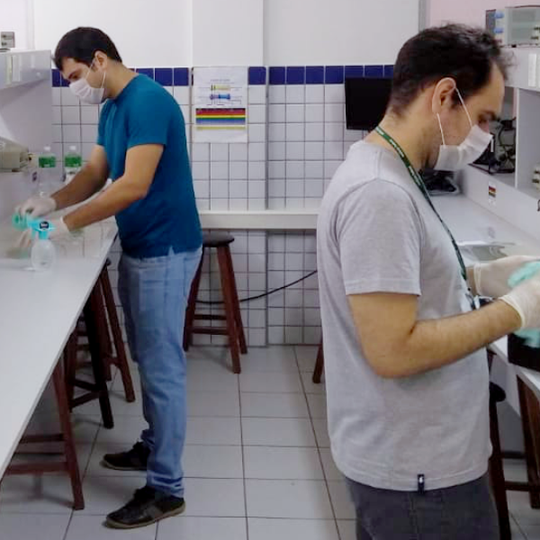#51573 Campus Pau dos Ferros avança e já produz mais de 200 protetores faciais 
