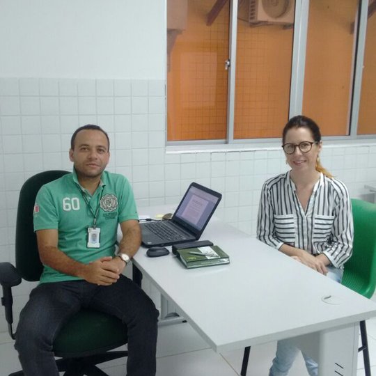 #5166 Campus Ipanguaçu recebe visita de estudante pesquisadora da Finlândia.