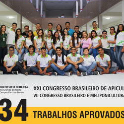 #51715 Alunos e professores do Campus Pau dos Ferros têm 34 trabalhos aprovados no Congresso Brasileiro de Apicultura