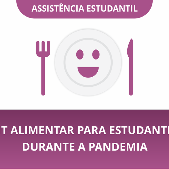 #51792 Estudantes de baixa renda devem responder questionário socioeconômico para solicitar kit de alimentação