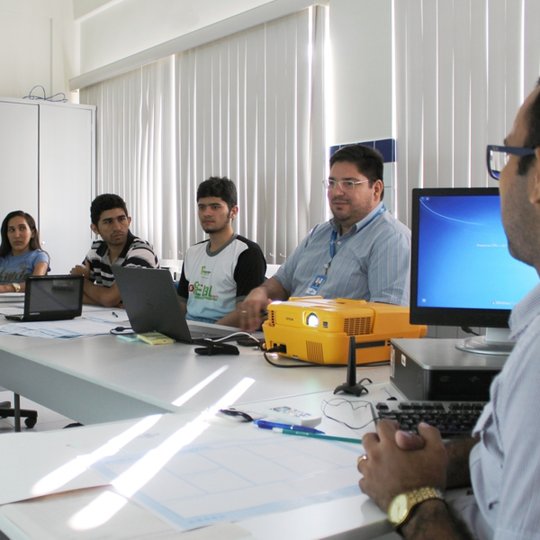 #51793 Gerente do Sebrae/RN em Pau dos Ferros promove oficina na incubadora de empresas do Campus