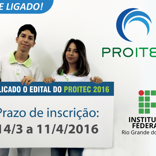 #51798 Abertas inscrições para ProITEC 2016