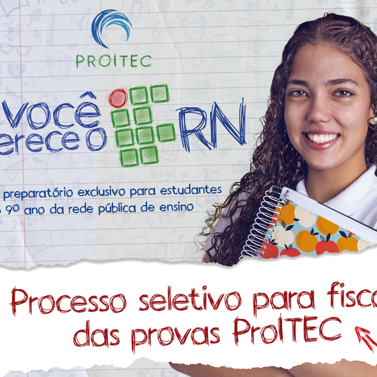 #51802 Inscrições abertas para fiscal das provas do ProITEC