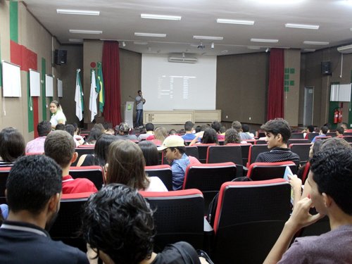 Palestra foi realizada no Auditório do IFRN