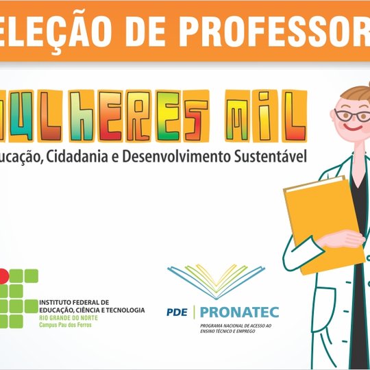 #51895 Divulgado Resultado Parcial de Seleção Interna de docente do Programa Mulheres Mil