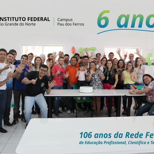#51975 Servidores promovem almoço comemorativo aos 6 anos do Campus Pau dos Ferros
