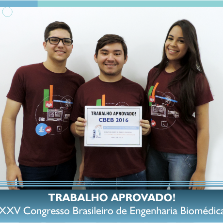 #52041  Alunos do Campus têm trabalho aprovado no Congresso Brasileiro de Engenharia Biomédica 