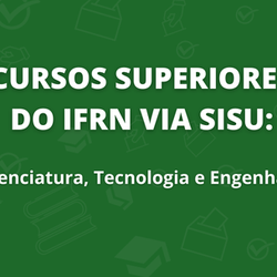#52067 IFRN em Pau dos Ferros anuncia 40 vagas em cursos de graduação via SiSU