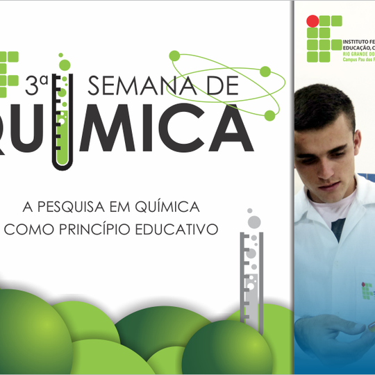 #52150 Campus Pau dos Ferros sediará a 3ª Semana de Química do IFRN