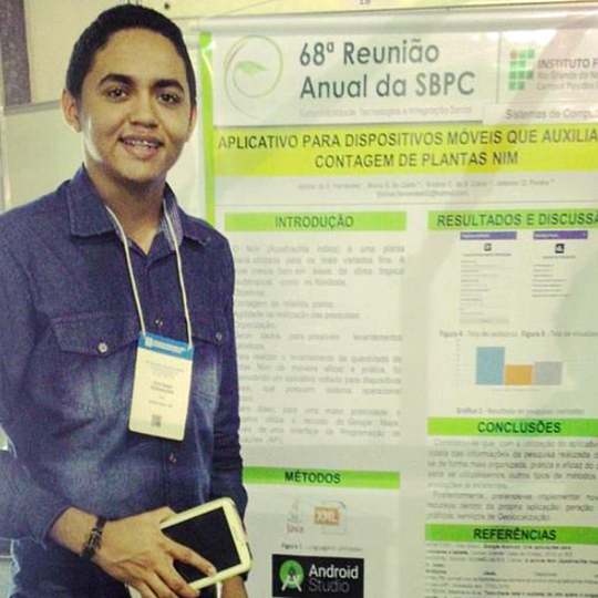 #52181 Aluno do Campus Pau dos Ferros é selecionado para Diretor Regional/RN da ABRITEC