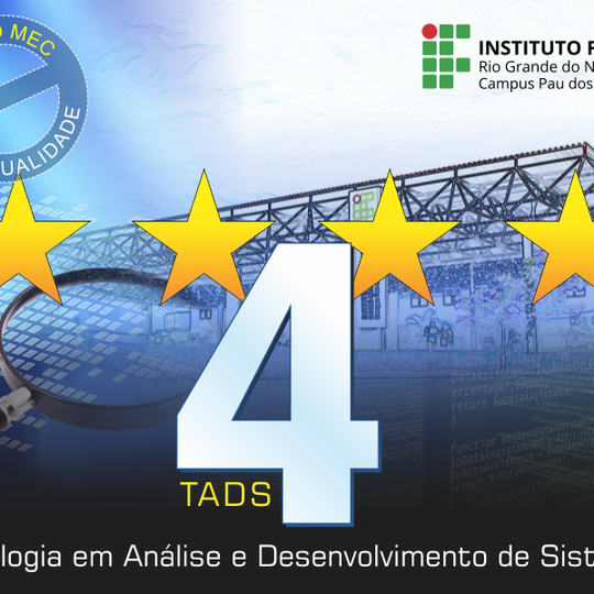 #52191 Tecnologia em Análise e Desenvolvimento de Sistemas conquista conceito 4 em avaliação do MEC