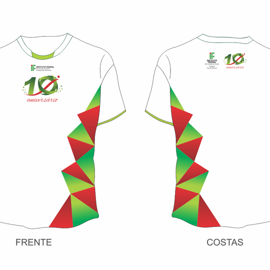 #52219 Alunos, servidores e comunidade já podem adquirir a camiseta do 10º aniversário do Campus