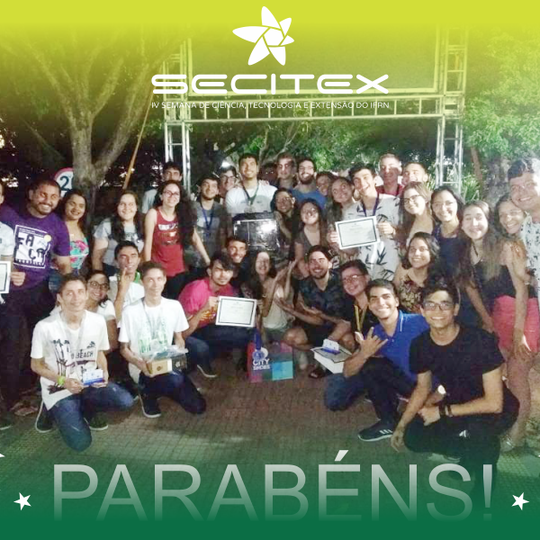 #52250 Trabalhos de alunos e servidores do Campus Pau dos Ferros são premiados na SECITEX 2018