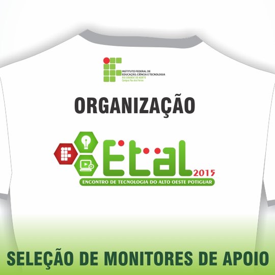 #52338 Coordenação do ETAL recebe inscrições para monitores de apoio