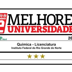 #52355 Licenciaturas do IFRN recebem estrelas no Guia do Estudante