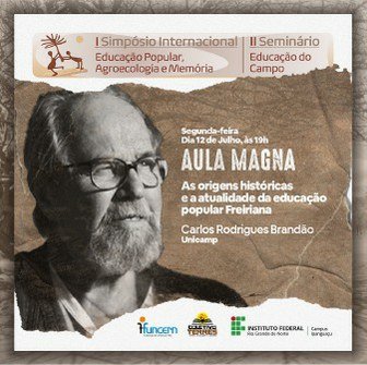 #5235 Aula Magna abre I Simpósio Internacional sobre educação popular, agroecologia e memória