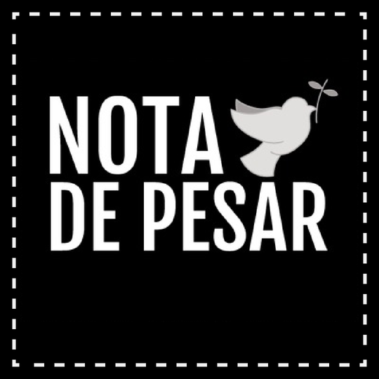 #52375 Nota de pesar: comunicado de falecimento