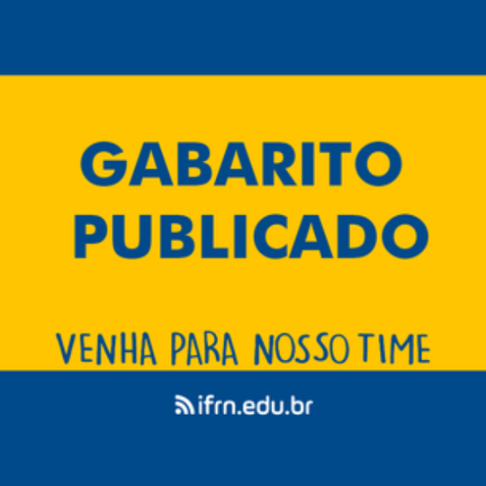 #52420 Gabarito oficial do Exame de Seleção 2017 foi divulgado 