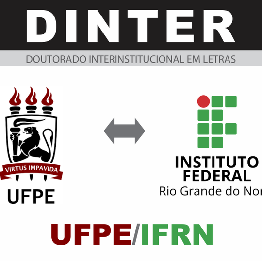 #52721 Abertas inscrições para Doutorado Interinstitucional em Letras pela UFPE