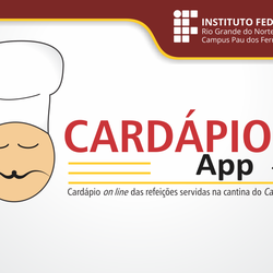#52785 Cardápio App facilita consulta de refeições servidas na cantina do Campus