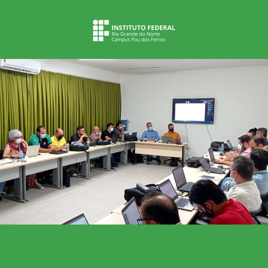 #52872 Campus Pau dos Ferros sedia reunião do Colégio de Dirigentes do IFRN