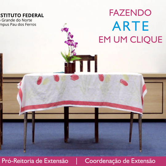 #52948 Projeto "Fazendo Arte em um Clique" abre inscrições para oficinas gratuitas