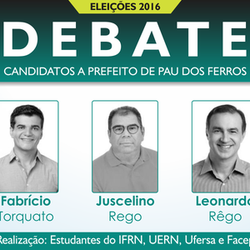 #53018 Campus sedia hoje, 23, debate entre candidatos a prefeito de Pau dos Ferros