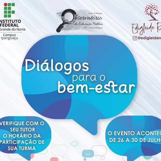 #5302 Primeira fase dos Diálogos para o Bem-estar se encerrou nesta sexta-feira