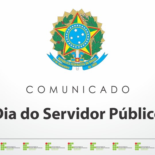 #53075 Recesso alusivo ao Dia do Servidor Público é antecipado para o dia 27/10