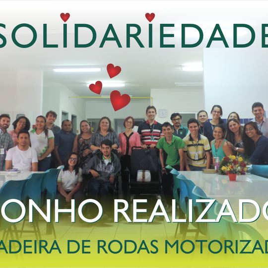 #53141 Campanha torna realidade o sonho de Lucas Gomes de ter sua cadeira de rodas motorizada