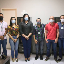 #53215 Gestores do Campus participam de reunião com a prefeita de Pau dos Ferros