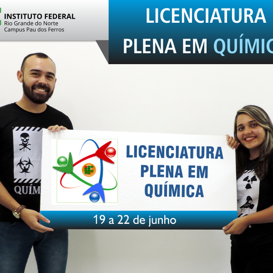#53352 Coordenação do Curso de Licenciatura Plena em Química promove a 3ª Semana de Integração
