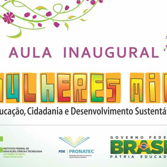 #53386 Aula inaugural de novas turmas do Programa Mulheres Mil acontece na sexta-feira (19)