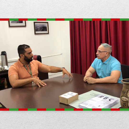 #53470 Direção-Geral se reúne com representante da Prefeitura de Pau dos Ferros