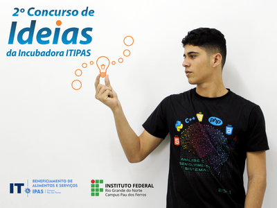 Próxima etapa acontece através de apresentação para uma banca avaliadora. Na foto, Luís Lucilândio, aluno do Instituto.