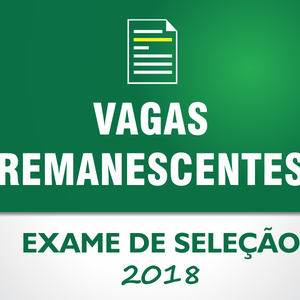 #53502 Exame de Seleção 2018 tem 4ª chamada de aprovados publicada