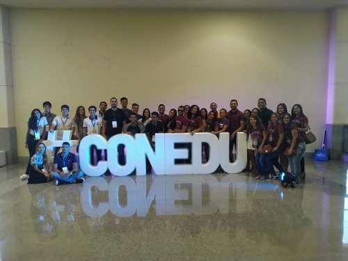 Delegação do Campus Ipanguaçu que participou do VI CONEDU