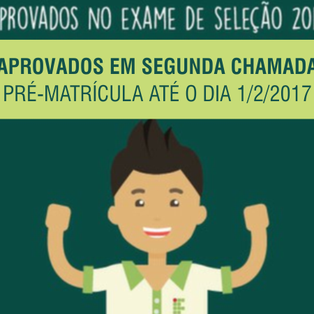 #53532 Campus Pau dos Ferros convoca aprovados em segunda chamada para pré-matrícula