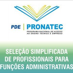#53813 Divulgado resultado final de seleção para função administrativa do Pronatec 