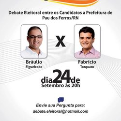 #53859 Grêmio Estudantil promove debate entre os candidatos à Prefeitura de Pau dos Ferros