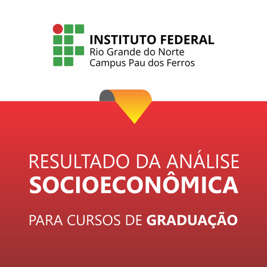 #53897 Divulgado resultado da análise socioeconômica de candidatos em cursos de graduação