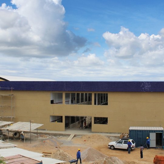 #53910 Novo prédio do Campus chega a 90% das obras concluídas