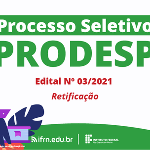 #53932 IFRN retifica edital para professores instrutores