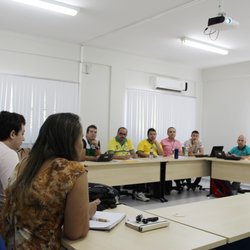 #53987 Gestores e docentes da Especialização em Educação do Campo se reúnem em Pau dos Ferros