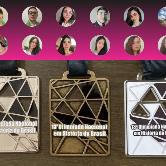 #54072 Estudantes do Campus conquistam medalhas de prata e bronze 13ª Olimpíada Nacional em História do Brasil