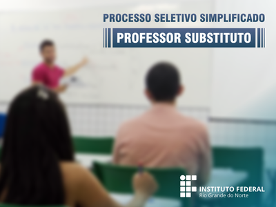 Processo seletivo é coordenado por Comissão de Seleção estabelecida no Campus Santa Cruz do IFRN.