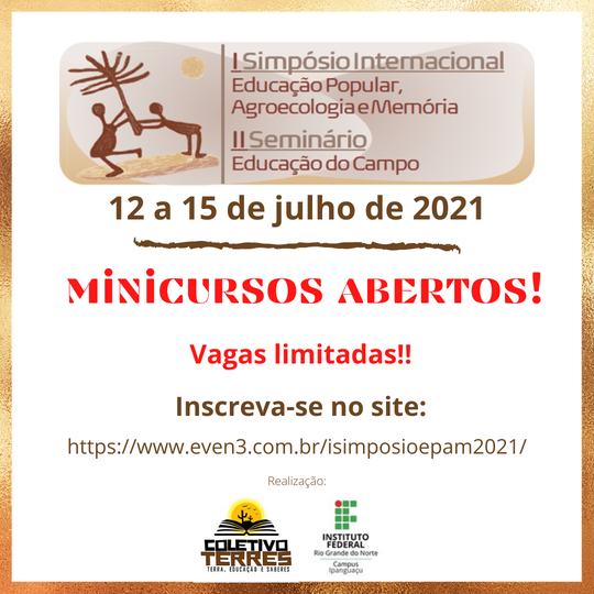#5413 Simpósio Internacional abre inscrições gratuitas para minicursos