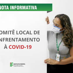 #54144 Comitê Covid-19 orienta reforço nos cuidados em meio ao surto de síndromes gripais entre estudantes e servidores