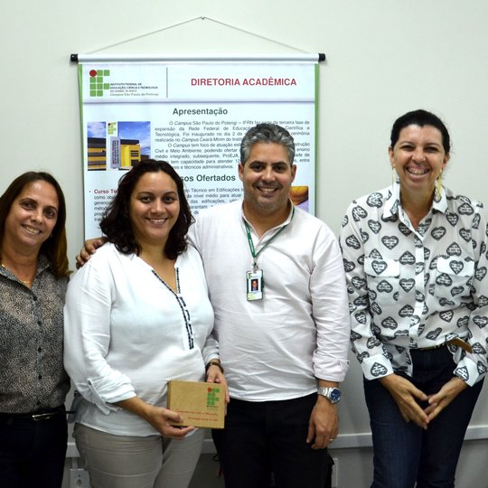 #54253 Campus recebe visita de comitiva da Fapern